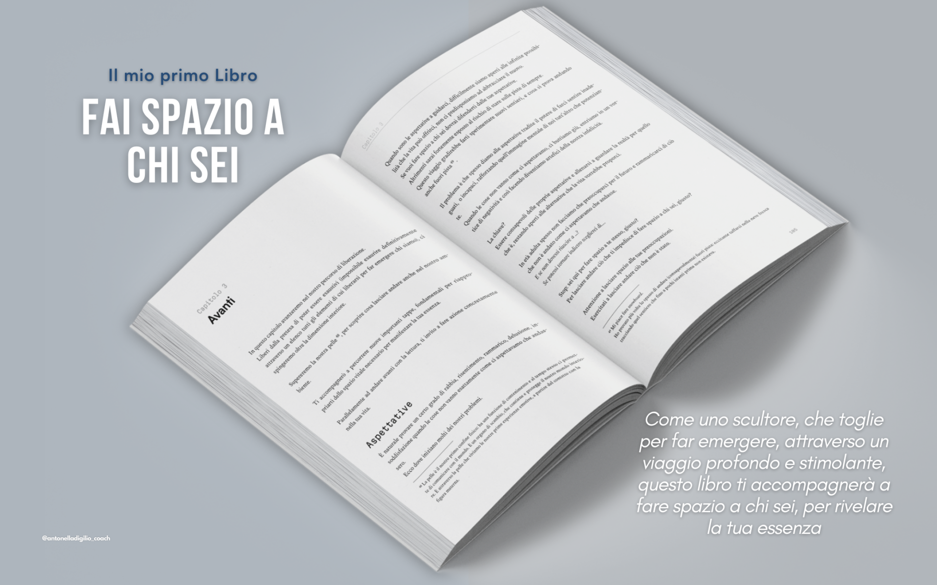 Fai Spazio a chi sei – Libro Antonella Digilio