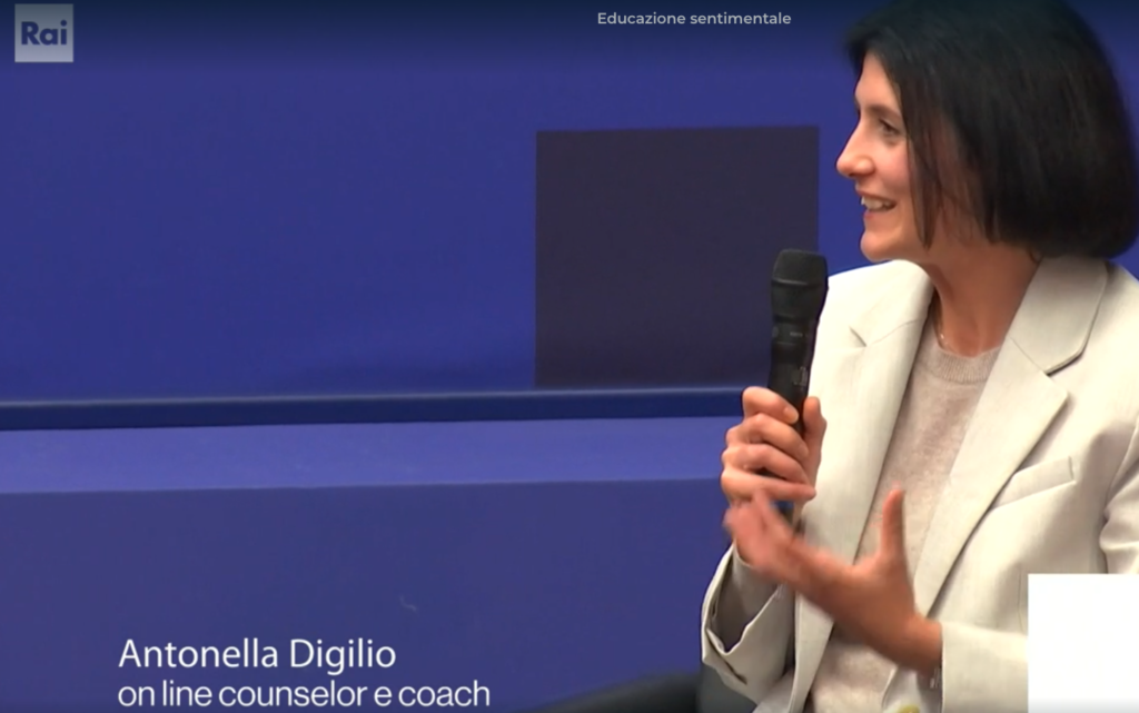 Antonella Digilio Counselor e Coach ospite alla trasmissione ๐ฑ๐ถ "๐๐ฎ RAI ๐ถ๐ป๐ฐ๐ผ๐ป๐๐ฟ๐ฎ"